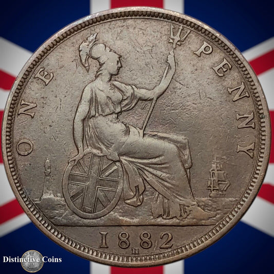 Great Britain 1882 H Penny 1d GB6432