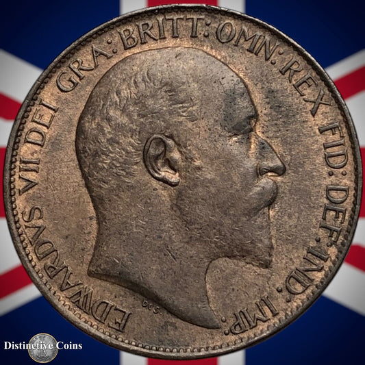 Great Britain 1907 Half Penny 1/2d GB5819