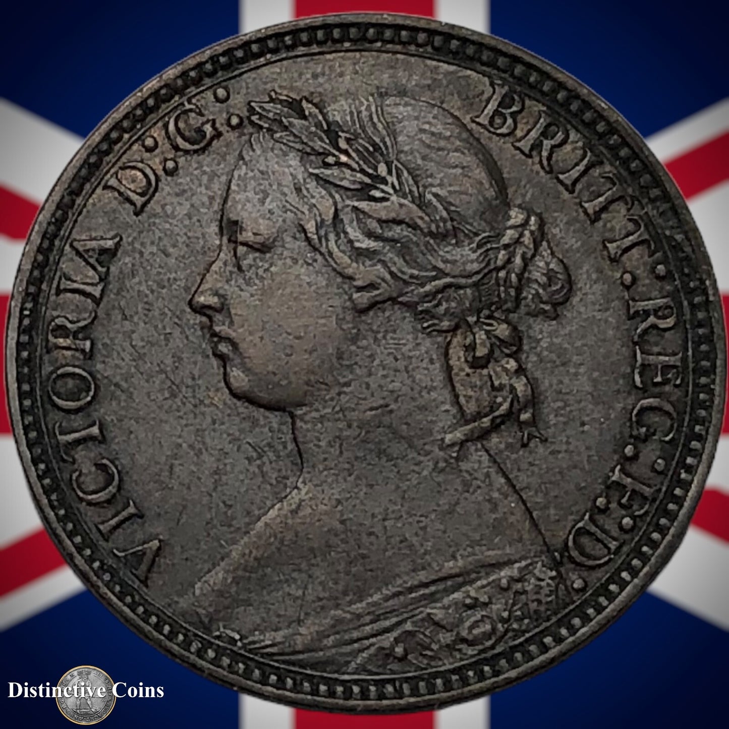 Great Britain 1875 H Farthing 1/4d GB3755