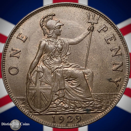 Great Britain 1929 Penny 1d GB7098