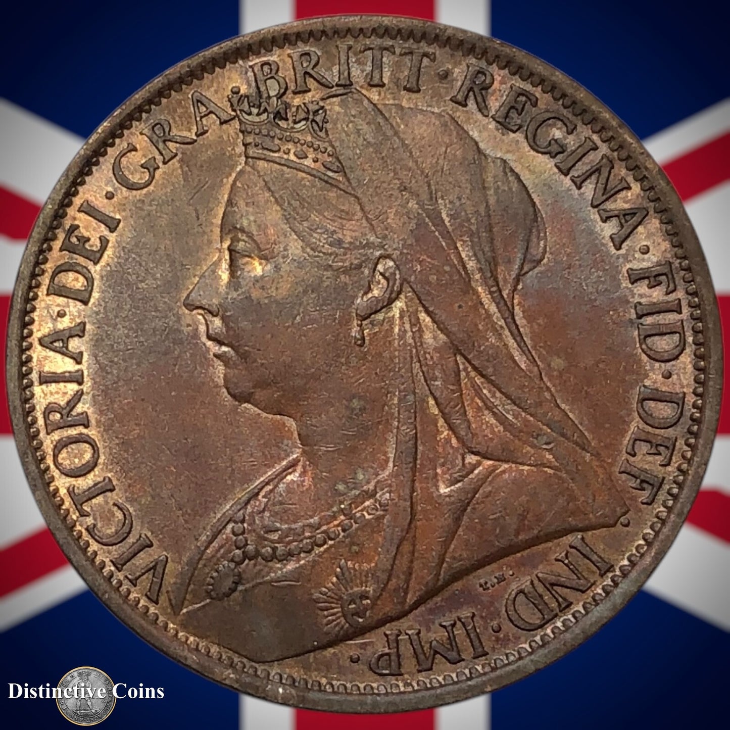 Great Britain 1899 Penny 1d GB6614