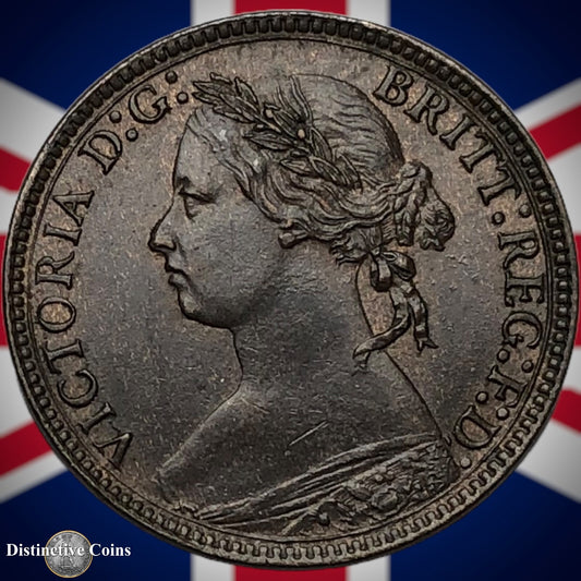 Great Britain 1875 H Farthing 1/4d GB3765