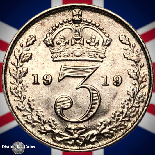 Great Britain 1919 Three Pence GB2187