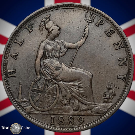 Great Britain 1889 Half Penny 1/2d GB5646