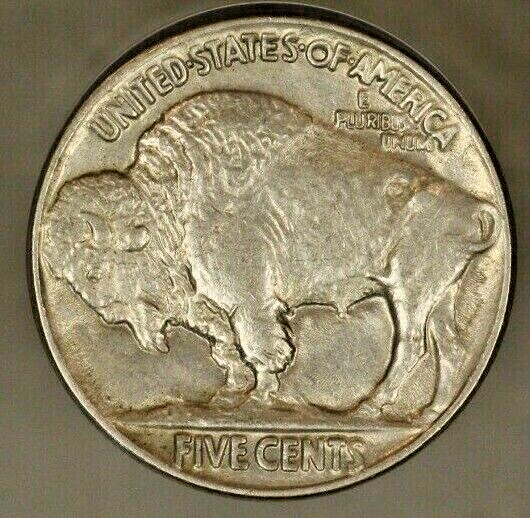 1936 Buffalo Nickel Higher Grade Obv. Spot
