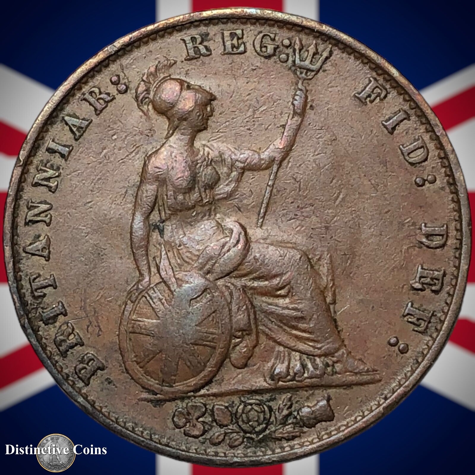Great Britain 1858/7 Half Penny 1/2d GB5330