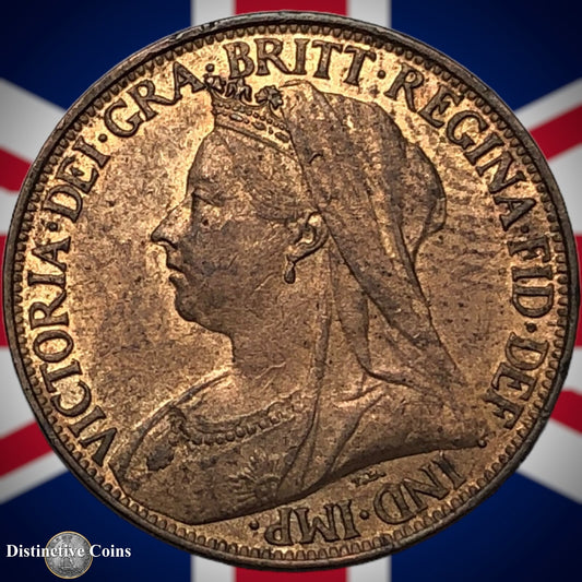 Great Britain 1897 Farthing 1/4d GB4450