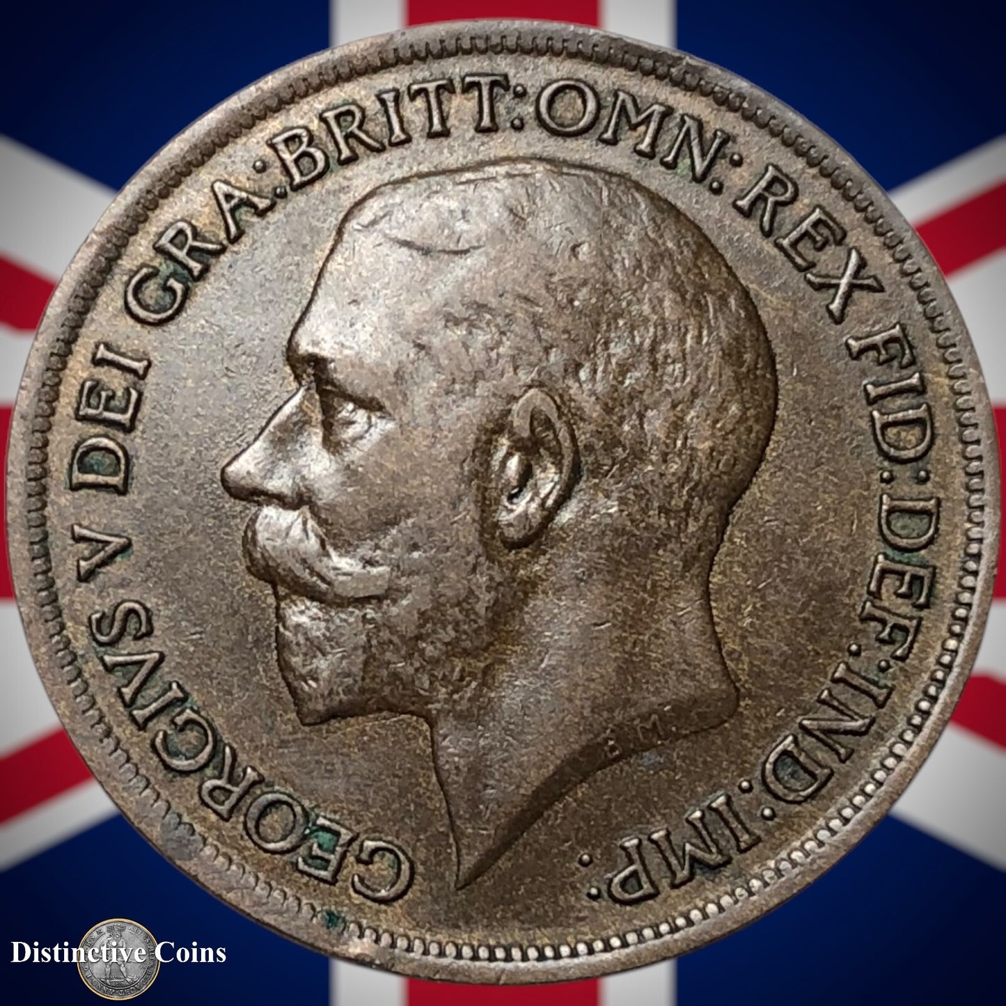 Great Britain 1919 Penny 1d GB6914