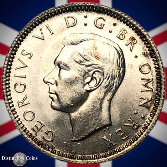 Great Britain 1945 Six Pence GB1767