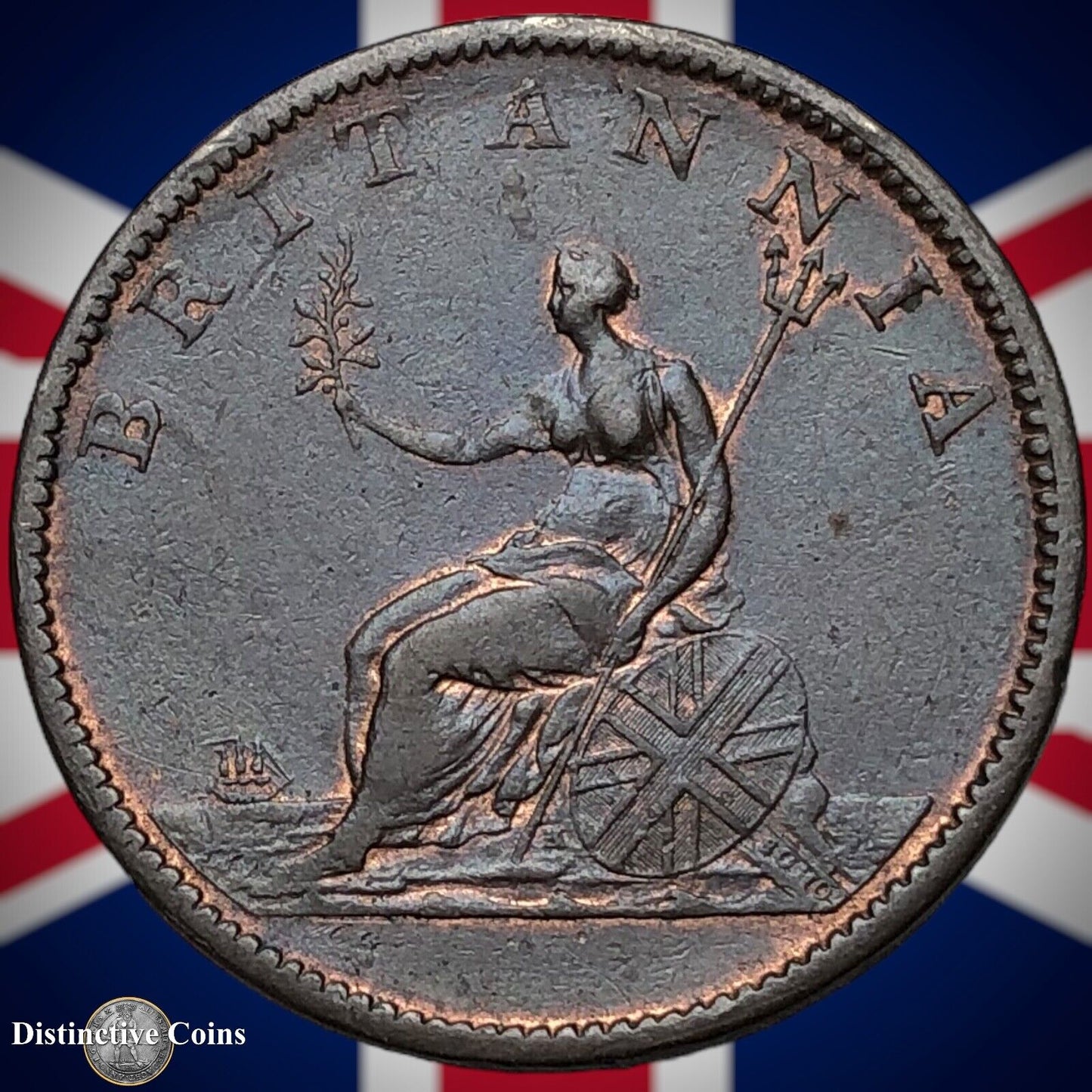 Great Britain 1806 Half Penny 1/2d GB5165
