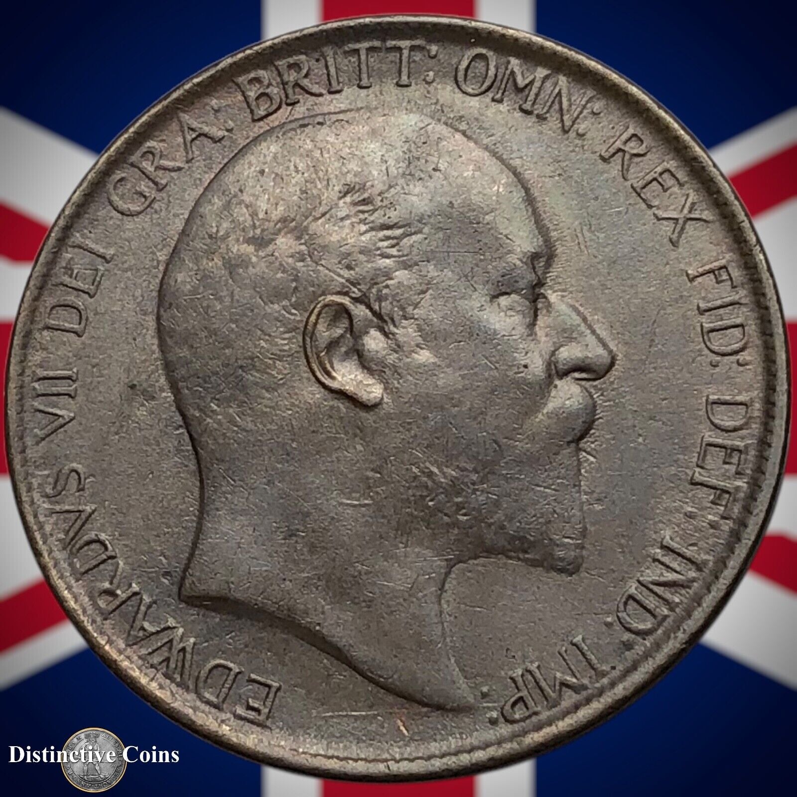 Great Britain 1907 Penny 1d GB6694