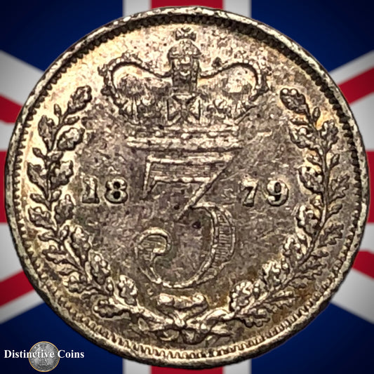 Great Britain 1879 Three Pence GB1906