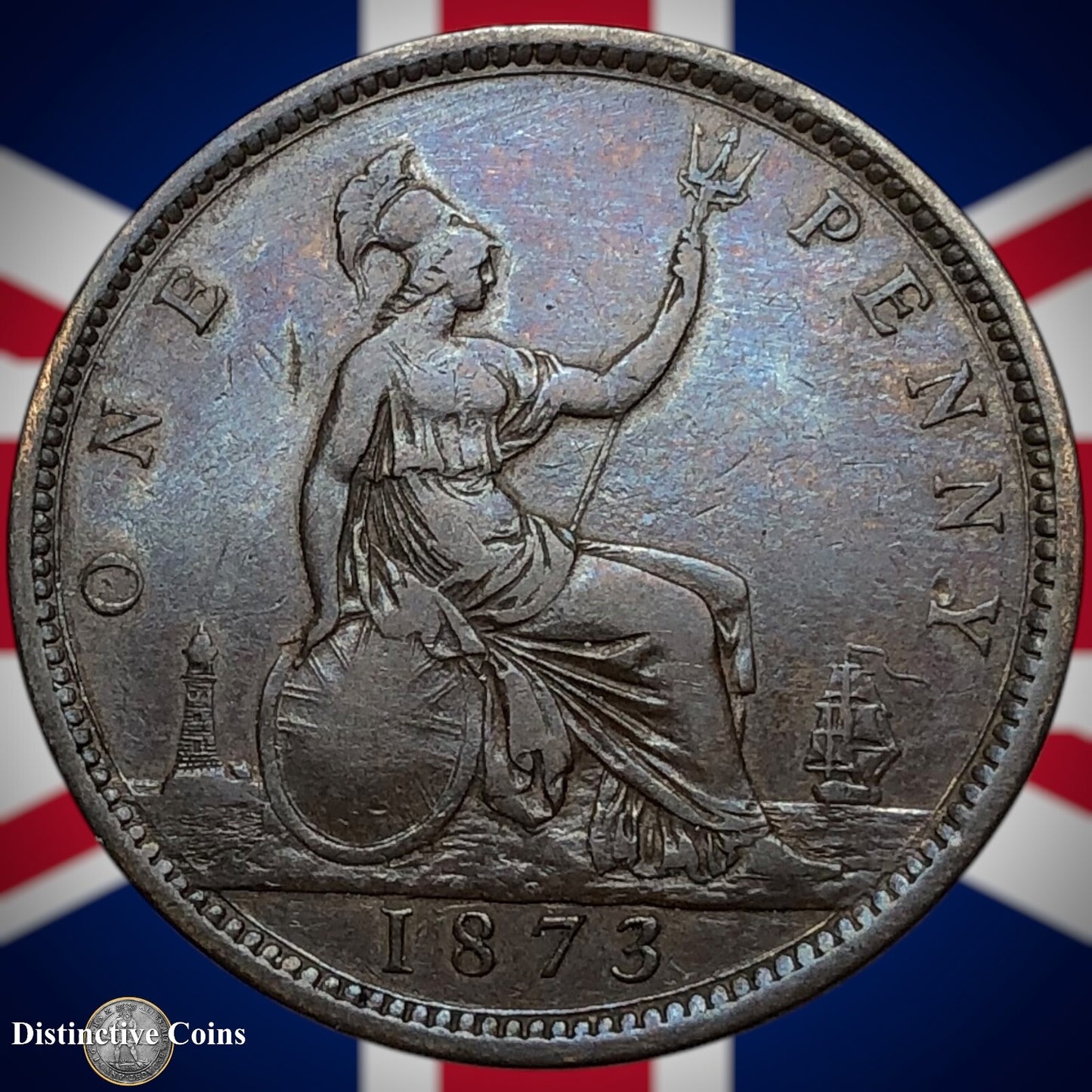Great Britain 1873 Penny 1d GB6333