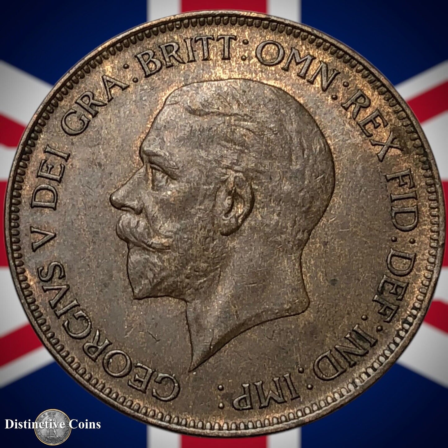Great Britain 1929 Penny 1d GB7096