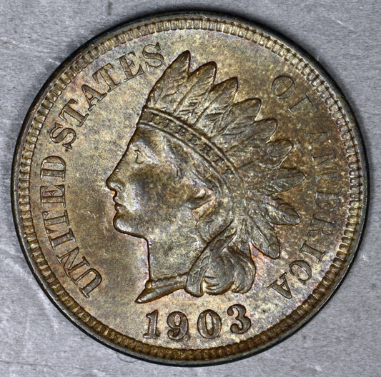 US 1903 Indian Head Penny  A3344