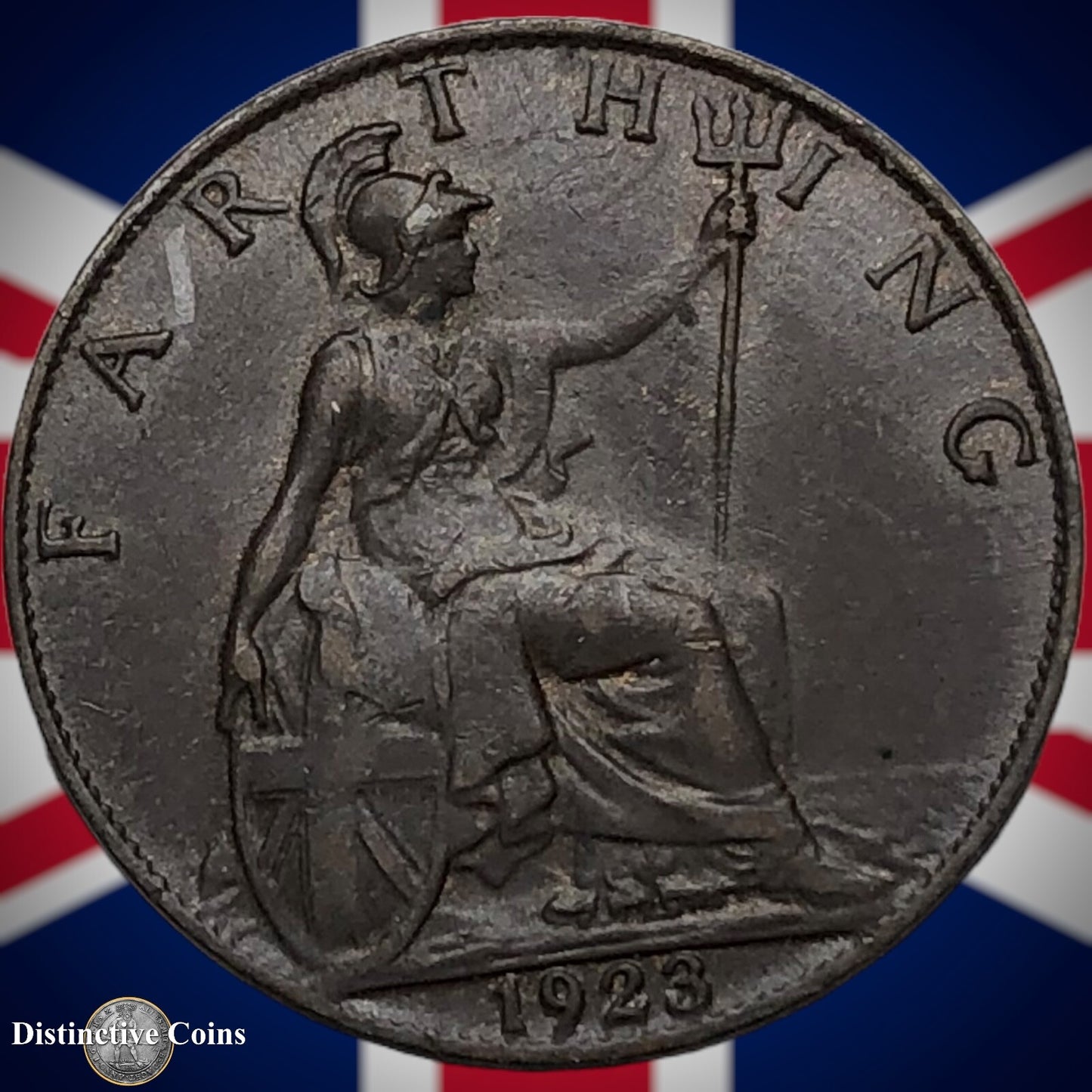 Great Britain 1923 Farthing 1/4d GB4775