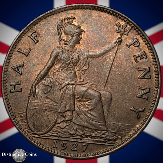 Great Britain 1927 Half Penny 1/2d GB5935