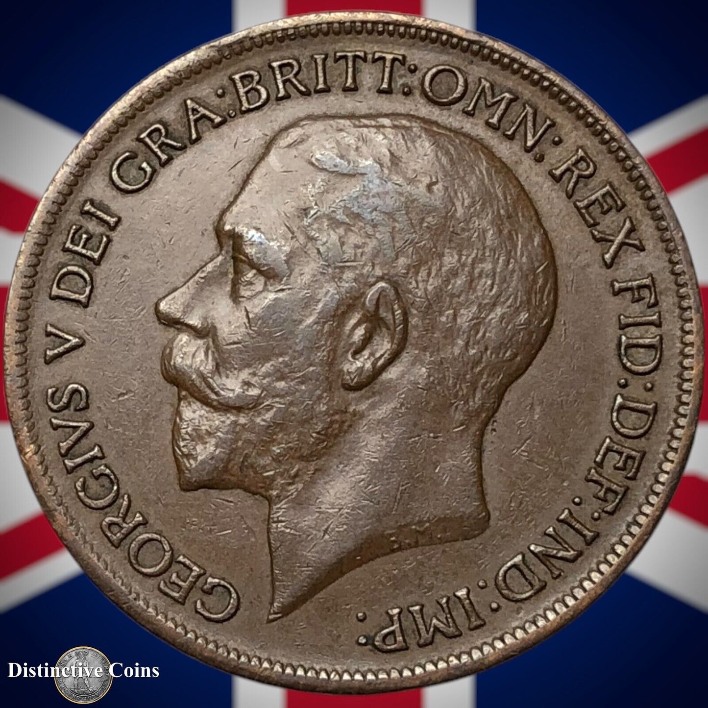 Great Britain 1919 Penny 1d GB6897