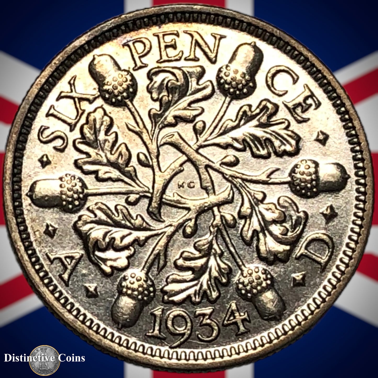 Great Britain 1934 Six Pence GB1710