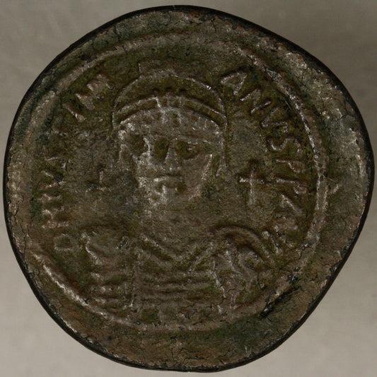 Byzantine Justinian I 527 -565 AD Nicomedia Mint D004