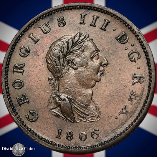 Great Britain 1806 Half Penny 1/2d GB5174