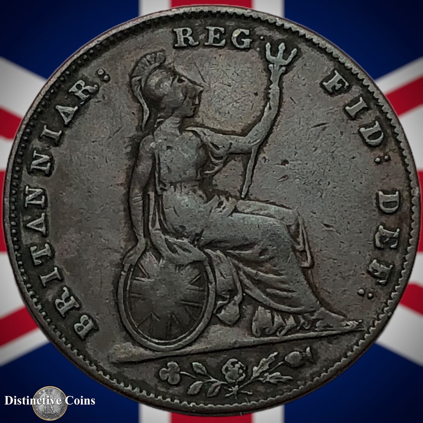 Great Britain 1850/40 Farthing 1/4d GB3436