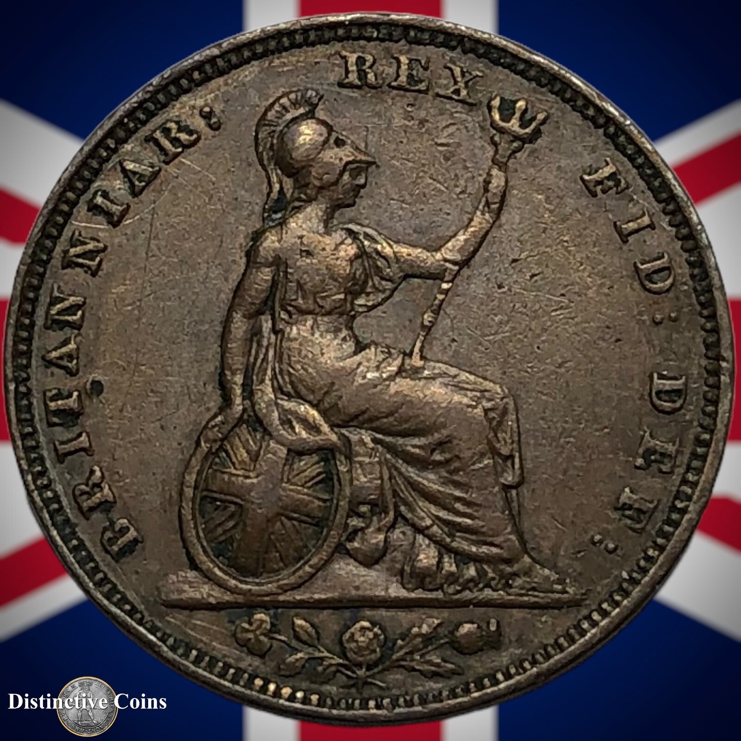 Great Britain 1831 Farthing 1/4d GB3357