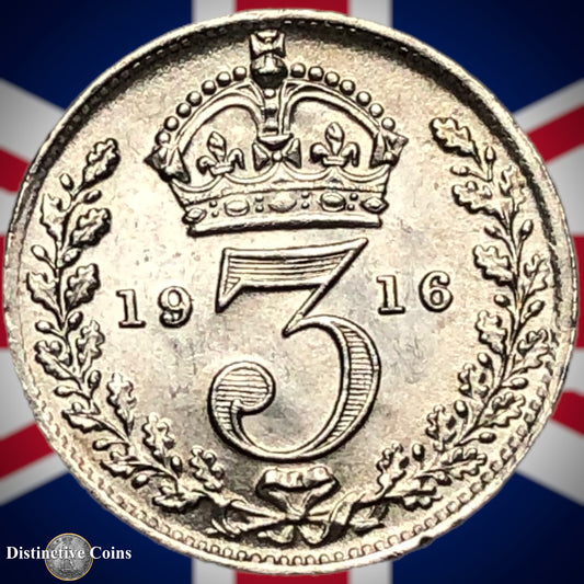 Great Britain 1916 Three Pence GB2177