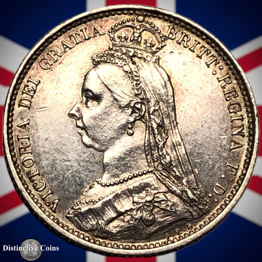 Great Britain 1887 Six Pence GB2685