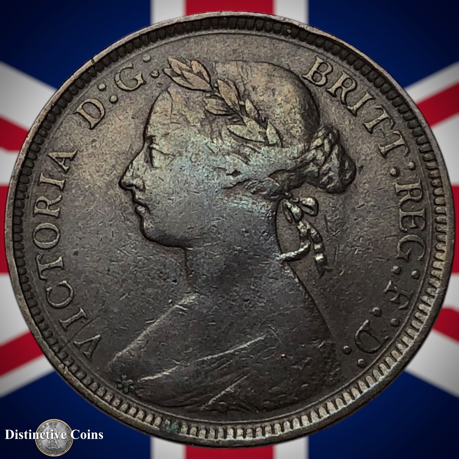 Great Britain 1891 Half Penny 1/2d GB5682