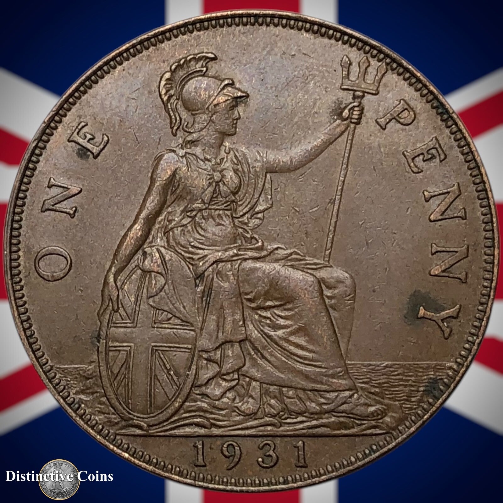 Great Britain 1931 Penny 1d GB7119