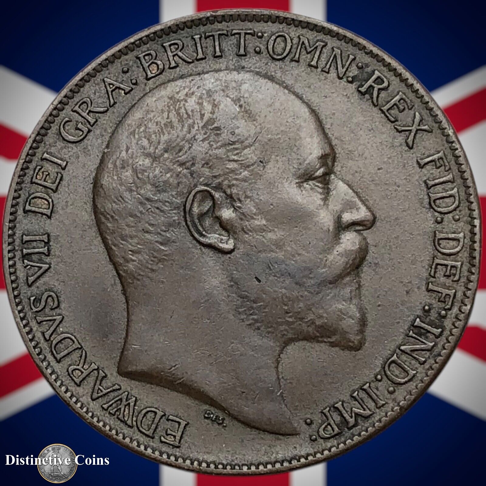 Great Britain 1908 Penny 1d GB6700