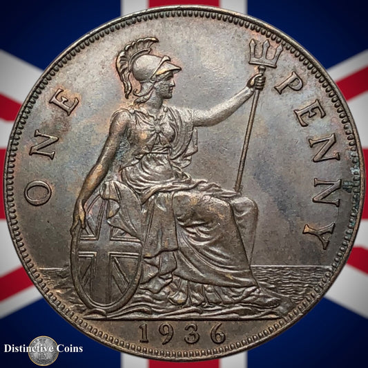 Great Britain 1936 Penny 1d GB7179