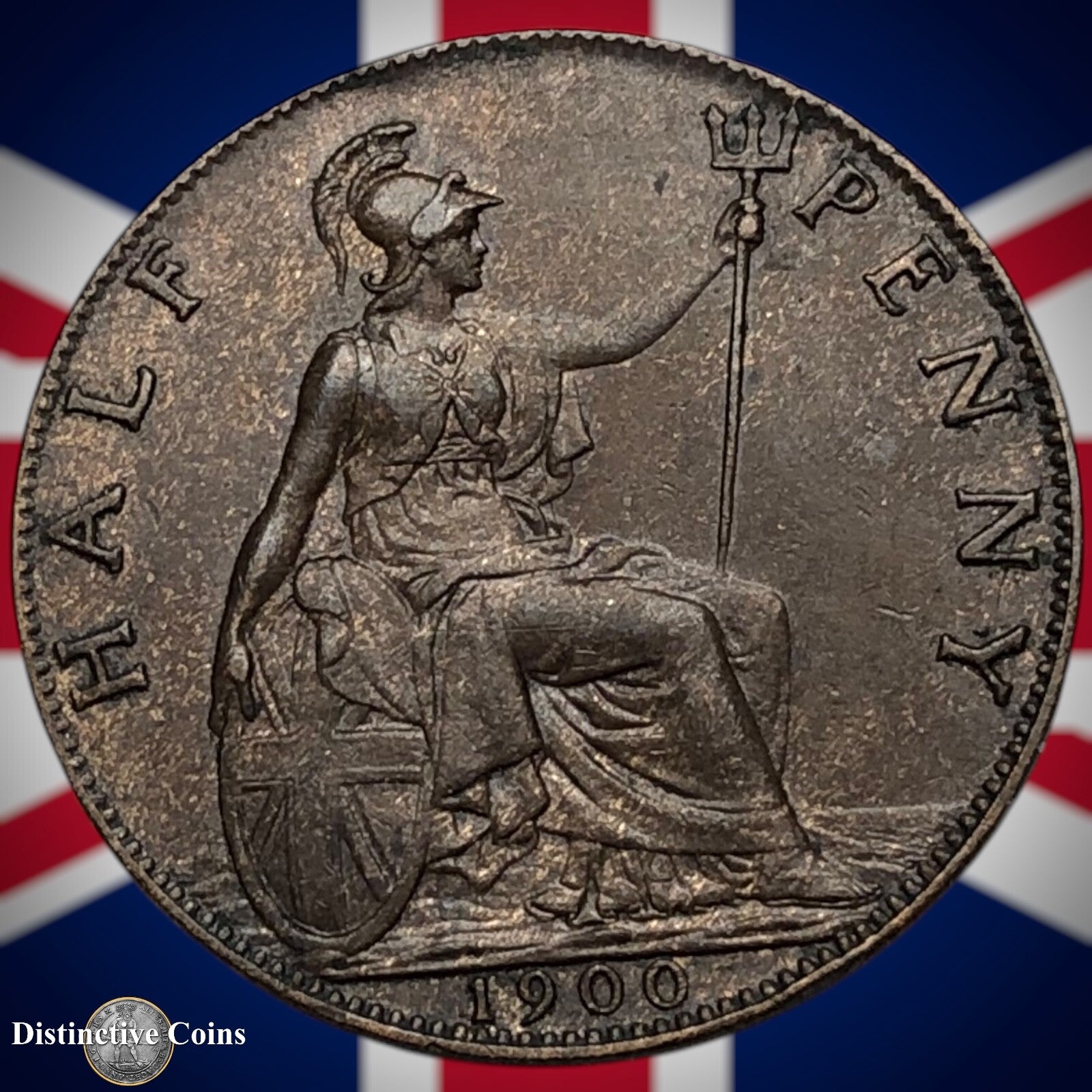 Great Britain 1900 Half Penny 1/2d GB5751