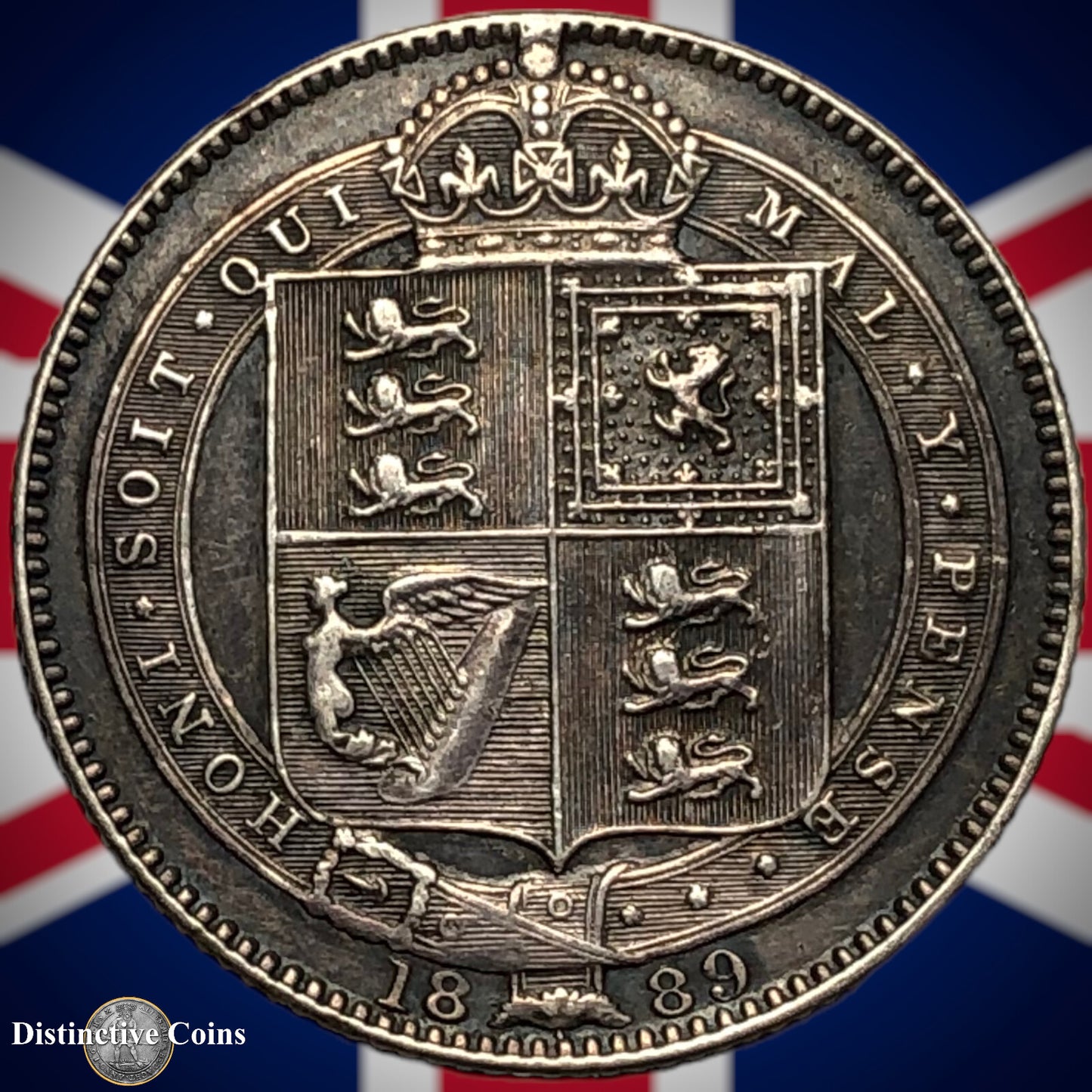 Great Britain 1889 British One Shilling GB0548