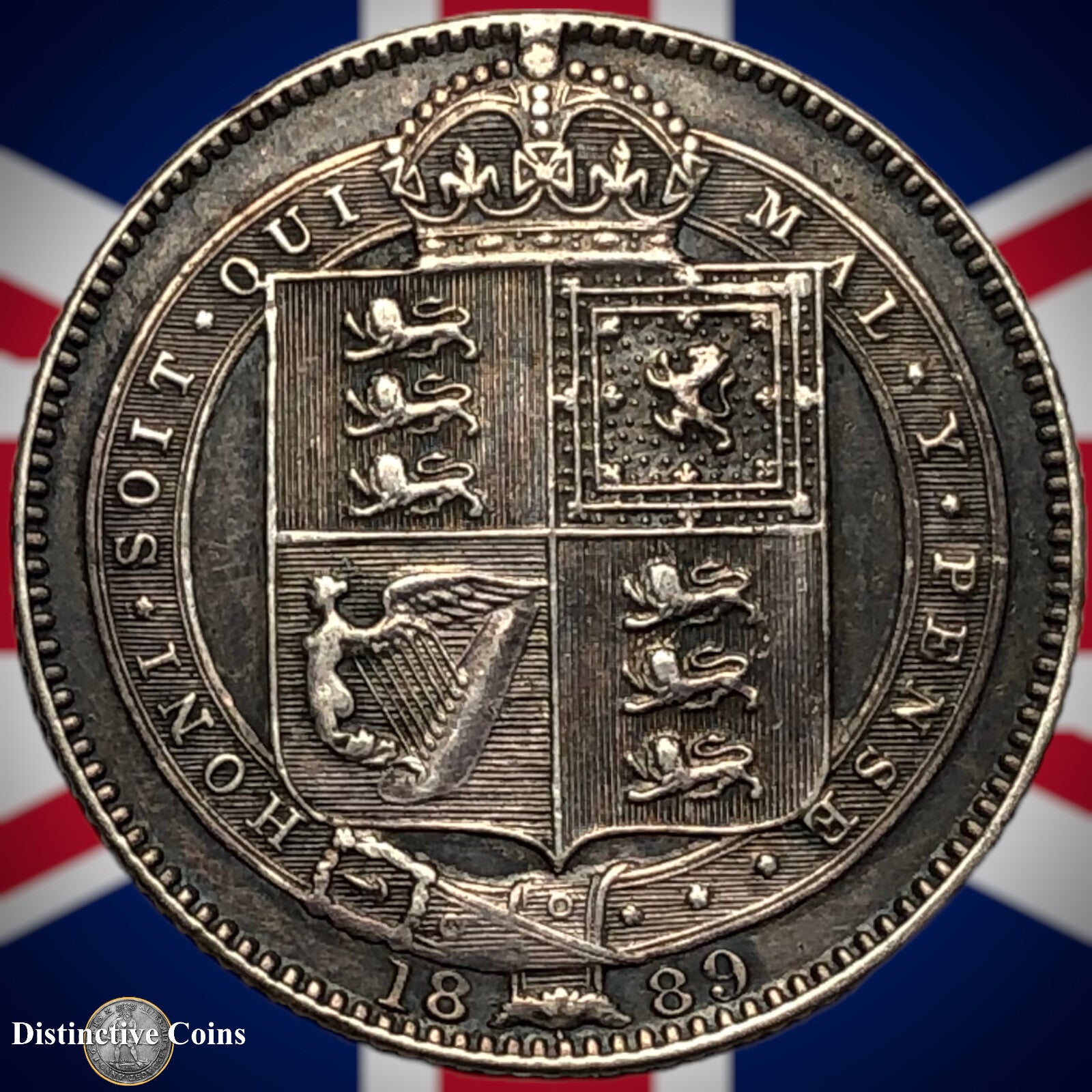 Great Britain 1889 British One Shilling GB0548