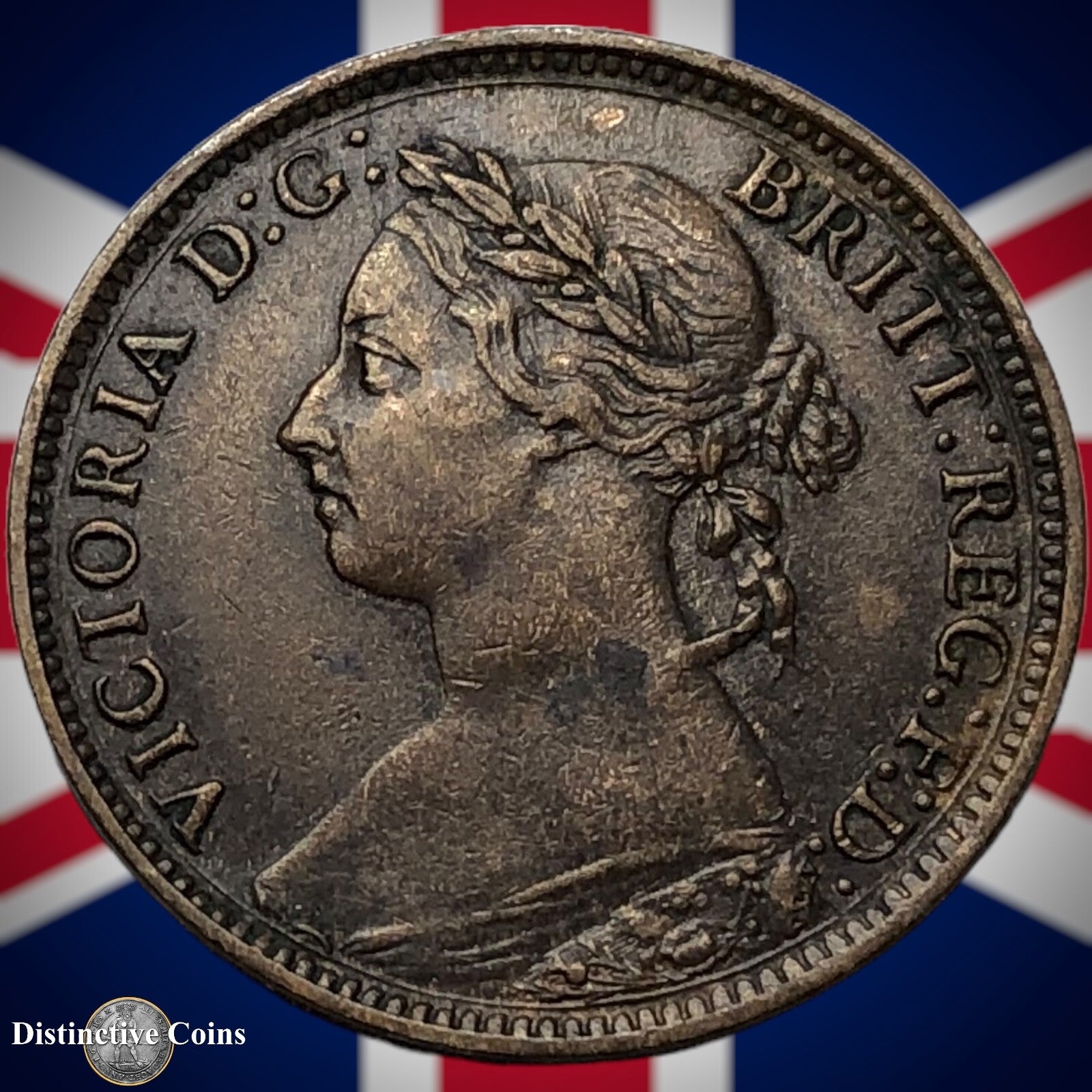 Great Britain 1894 Farthing 1/4d GB4375