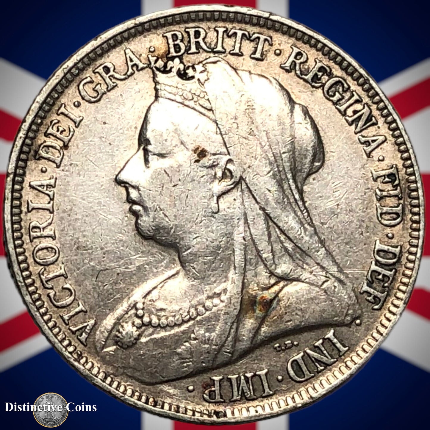 Great Britain 1895 British One Shilling GB0635