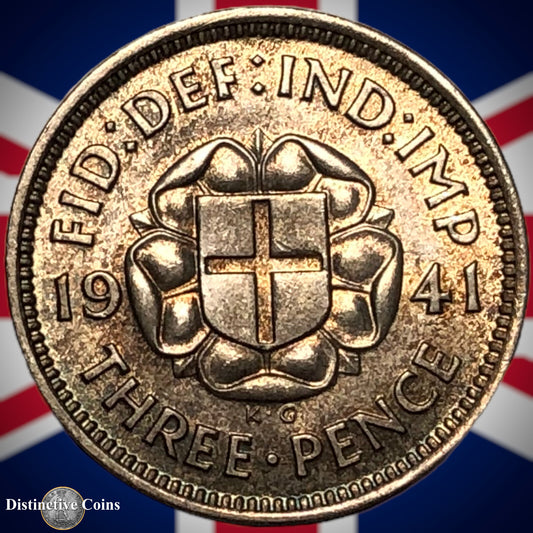 Great Britain 1941 Three Pence GB2328