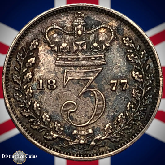 Great Britain 1877 Three Pence GB1890