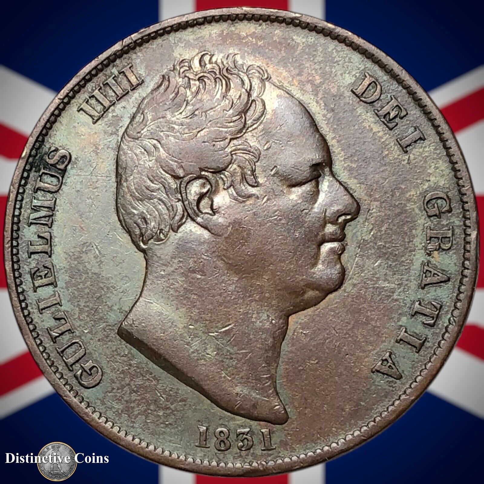 Great Britain 1831 Penny 1d GB6123