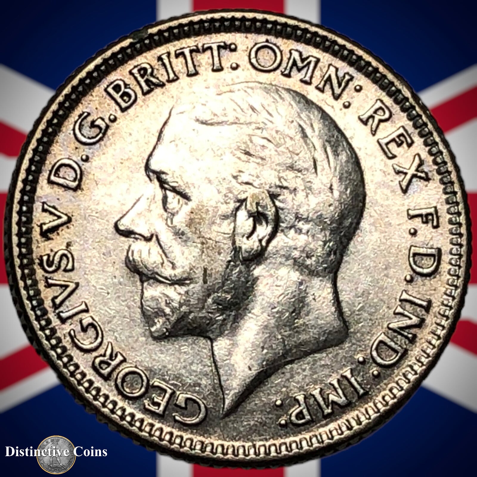 Great Britain 1929 Six Pence GB1689