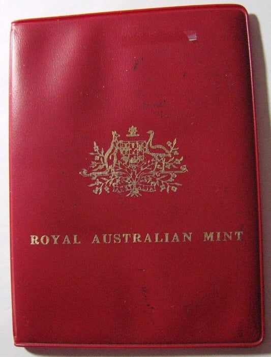 1970 Australia 6 Pc. Coinage Design Set in Wallet