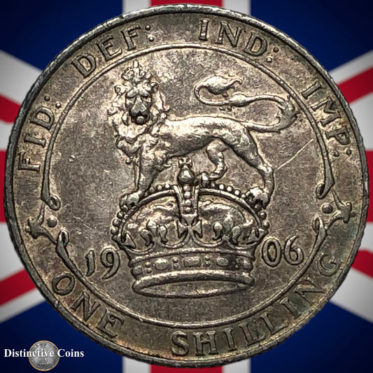 Great Britain 1906 British One Shilling GB0824