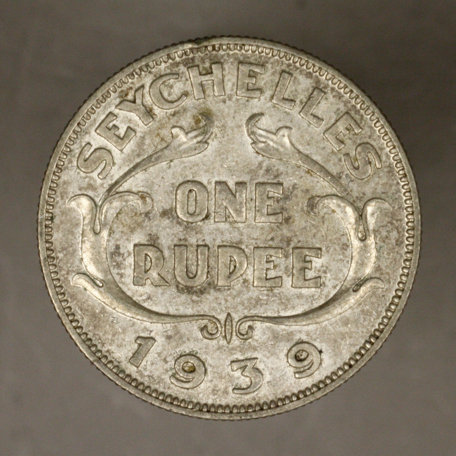 Seychelles 1939 Rupee XF