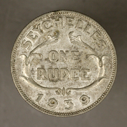 Seychelles 1939 Rupee XF