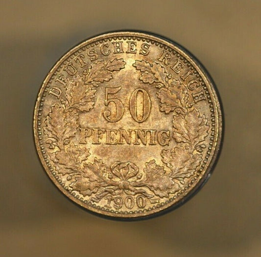 Germany 1900 J Pfennig  Scarce Type  XF / AU  A207