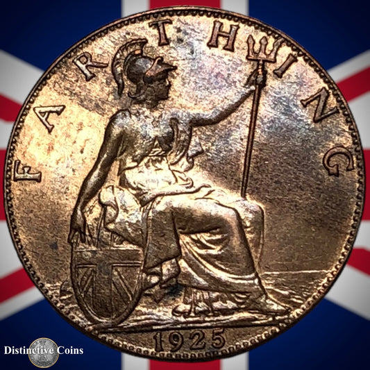 Great Britain 1925 Farthing 1/4d GB4818