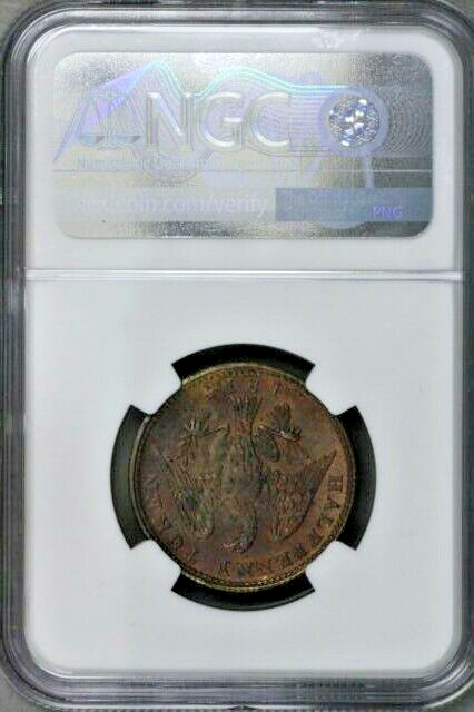 Canada 1815 Lower Canada 1/2 Penny NGC MS 63 BN   S327