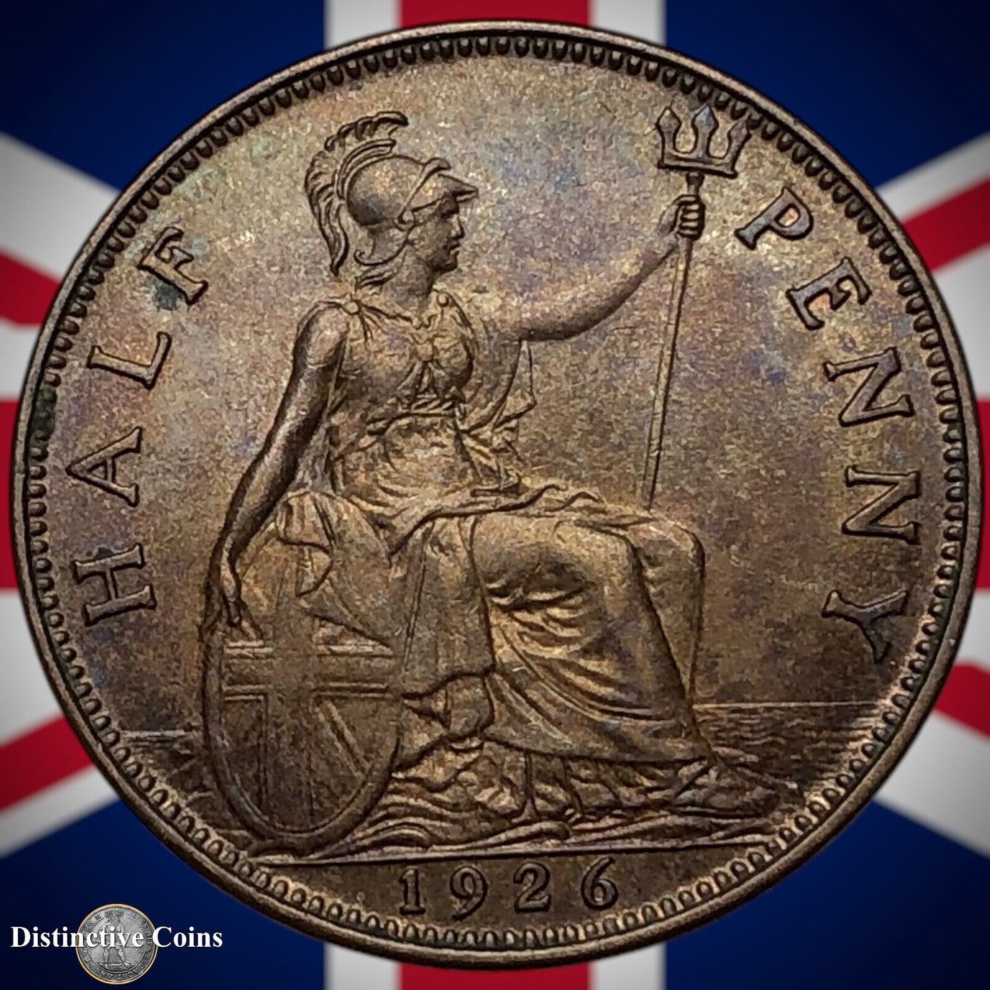 Great Britain 1926 Half Penny 1/2d GB5925